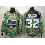Los Angeles Kings #32 Jonathan Quick 2014 Camo Jersey
