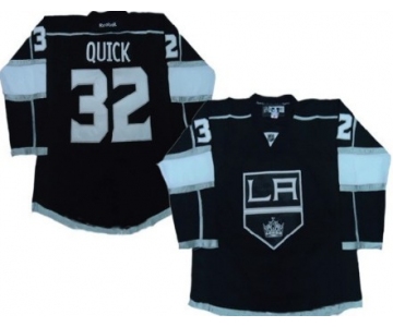 Los Angeles Kings #32 Jonathan Quick Black Jersey
