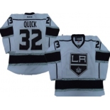 Los Angeles Kings #32 Jonathan Quick White Jersey