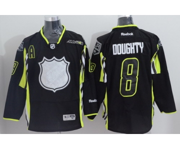 Los Angeles Kings #8 Drew Doughty 2015 All-Stars Black Jersey