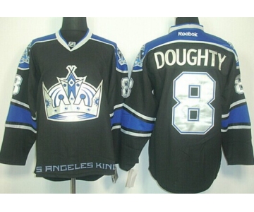 Los Angeles Kings #8 Drew Doughty Black Third Jersey