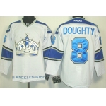 Los Angeles Kings #8 Drew Doughty White Third Jersey