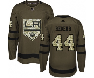 Adidas Kings #44 Robyn Regehr Green Salute to Service Stitched NHL Jersey