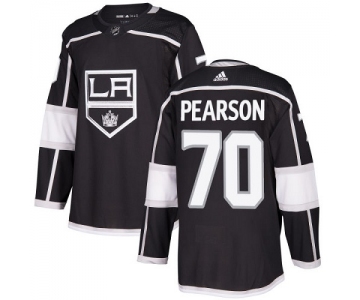 Adidas Kings #70 Tanner Pearson Black Home Authentic Stitched NHL Jersey