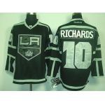 Los Angeles Kings #10 Mike Richards Black Ice Jersey