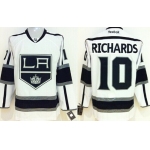 Los Angeles Kings #10 Mike Richards White Jersey