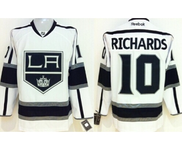 Los Angeles Kings #10 Mike Richards White Jersey
