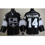 Los Angeles Kings #14 Justin Williams Black Jersey