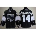Los Angeles Kings #14 Justin Williams Black Jersey