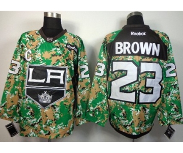 Los Angeles Kings #23 Dustin Brown 2014 Camo Jersey
