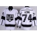 Los Angeles Kings #74 Dwight King White Jersey