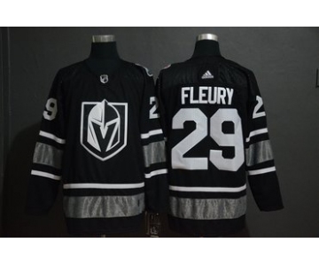 Men's Vegas Golden Knights 29 Marc-Andre Fleury Black 2019 NHL All-Star Game Adidas Jersey