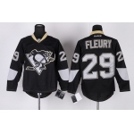 Pittsburgh Penguins #29 Marc-Andre Fleury Black Ice Jersey