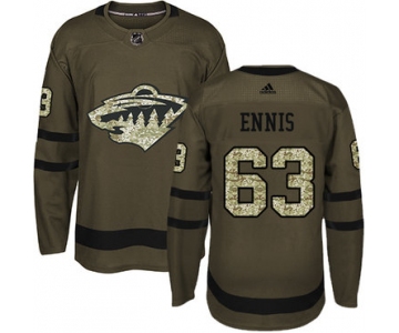 Adidas Wild #63 Tyler Ennis Green Salute to Service Stitched NHL Jersey