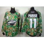Minnesota Wild #11 Zach Parise 2014 Camo Jersey