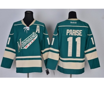 Minnesota Wild #11 Zach Parise Green Third Jersey