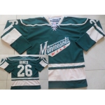 Minnesota Wild #26 Thomas Vanek Green Third Jersey