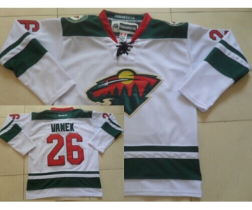 Minnesota Wild #26 Thomas Vanek White Jersey