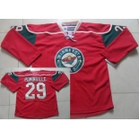 Minnesota Wild #29 Jason Pominville Red Jersey