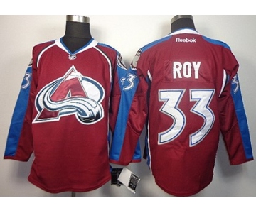 Colorado Avalanche #33 Patrick Roy Red Jersey