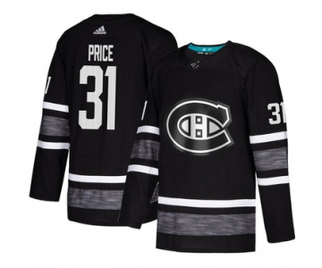Canadiens #31 Carey Price Black Authentic 2019 All-Star Stitched Hockey Jersey