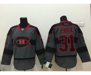 Montreal Canadiens #31 Carey Price Charcoal Gray Jersey