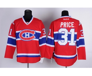 Montreal Canadiens #31 Carey Price Red CH Jersey