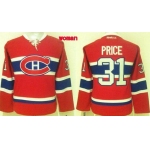 Women's Montreal Canadiens #31 Carey Price Reebok Red 2015-16 Home Premier Jersey