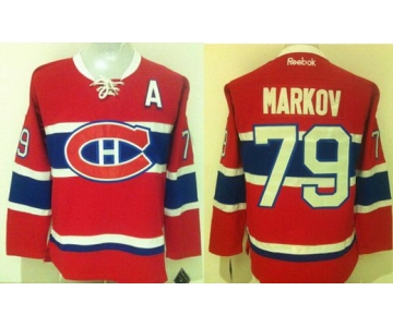 Men's Montreal Canadiens #14 Tomas Plekanec Reebok Reebok Red 2015-16 Home Premier NHL Jersey