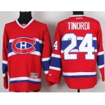 Montreal Canadiens #24 Jarred Tinordi Red CH Jersey