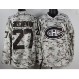 Montreal Canadiens #27 Alex Galchenyuk White Camo Jersey