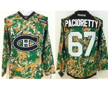 Montreal Canadiens #67 Max Pacioretty 2014 Camo Jersey