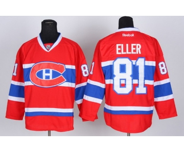 Montreal Canadiens #81 Lars Eller Red CH Jersey