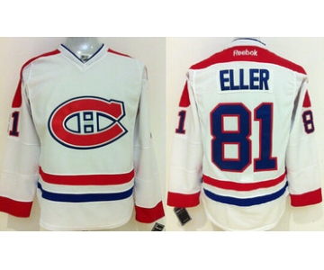 Montreal Canadiens #81 Lars Eller White Jersey