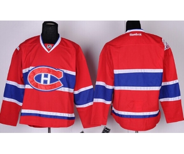 Montreal Canadiens Blank Red CH Jersey