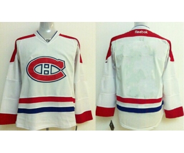 Montreal Canadiens Blank White Jersey