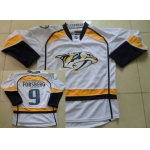 Nashville Predators #9 Filip Forsberg White Jersey