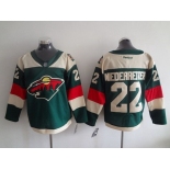 Men's Minnesota Wild #22 Nino Niederreiter Reebok Green 2016 Stadium Series Team Premier Jersey