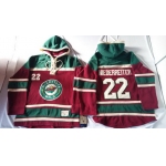 Old Time Hockey Minnesota Wild #22 Nino Niederreiter Red Hoodie