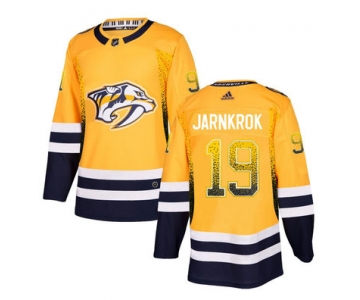 Men's Nashville Predators #19 Gold Drift Fashion Adidas Jersey