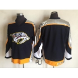 Men's Nashville Predators Blank Navy Blue 1998-99 Throwback Stitched NHL CCM Vintage Hockey Jersey