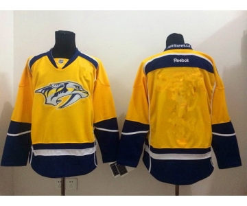 Nashville Predators Blank Yellow Jersey