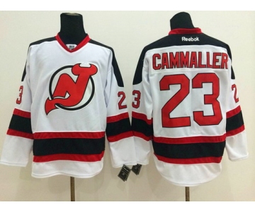 New Jersey Devils #23 Michael Cammalleri White Jersey