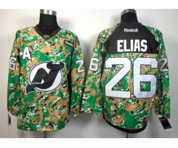 New Jersey Devils #26 Patrik Elias 2014 Camo Jersey