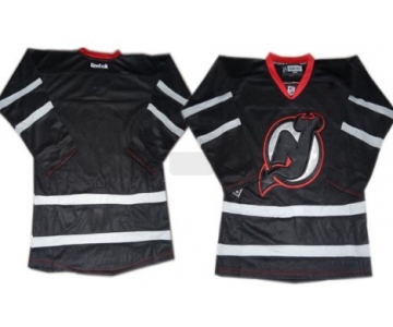 New Jersey Devils Blank Black Ice Jersey