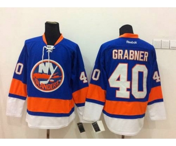 Men's New York Islanders #40 Michael Grabner Light Blue Jersey