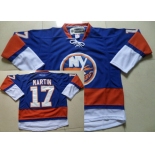 New York Islanders #17 Matt Martin Light Blue Jersey