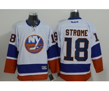 New York Islanders #18 Ryan Strome White Jersey