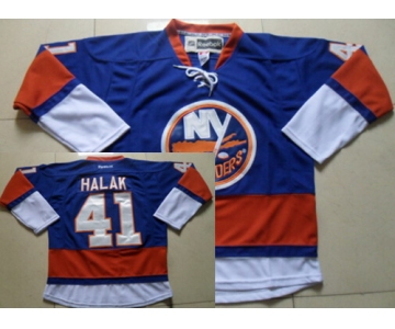 New York Islanders #41 Jaroslav Halak Light Blue Jersey