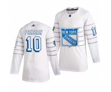 Men's New York Rangers #10 Artemi Panarin White 2020 NHL All-Star Game Adidas Jersey